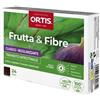 Ortis Frutta e Fibre Classico Integratore per il Transito Intestinale Pigro Frequente 24 Cubetti