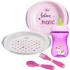 CHICCO SET PAPPA 12 MESI+ ROSA