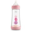 CHICCO BIBERON PERFECT 5 GIRL 300 ML IN SILICONE 3 FORI
