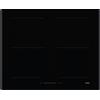 Asko HI 1631 G Piano cottura a Induzione, 64 cm, Vetro Nero, 7400 W