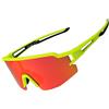 ROCKBROS Occhiali Ciclismo UV400, Occhiali Sportivi per MTB Bici, Uomo Donna, Occhiali da Sole Polarizzati, Ultraleggeri