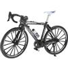 NUOBESTY Modello di Bicicletta in Lega 1:10 - Mini Simulazione Bici da Corsa Giocattolo (Ciclo Giallo)