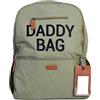 Childhome Zaino fasciatoio Daddy Bag, cachi