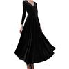 Cocila Black of Friday 2023 Vestito Estivo Donna Lungo Curvy Abigliamento Donna Estivi White Long Dresses for Women Abito Retro Donna Anni 50 Vestiti Imperial Donna Offerta del Giorno Special Deals