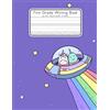 Independently published First Grade Writing Book with Dotted Lines Unicorn & Narwhal Sentence Writing Practice Notebook: Composition Journal with Draw Space for Penmanship, Sight Word and Paragraph Work