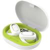QILTON Cuffie Bluetooth senza fili da appendere, 3D Surround Sound Open Ows Auricolare Bluetooth, Gufi Aperti Auricolare Bluetooth, Open Ear Riduzione del rumore Sport Bone Cuffie 1 paio