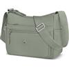 VOLGANIK ROCK Borsa A Tracolla Donna In Nylon Leggero E Impermeabile - Borse Da Viaggio Con Molte Tasche