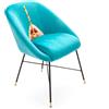 SELETTI sedia imbottita TOILETPAPER PADDED CHAIR - 16045
