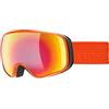uvex scribble FM sph, maschera da sci Unisex bambino, red/rainbow-clear, one size