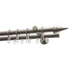 Gardinia Set con Bastone per Tende "Kegel", 1 Binario, Set Completo incl. Materiale di Montaggio