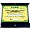 Bombo Targa premio pensione inps