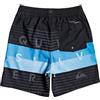 Quiksilver Word Block 15-Bermuda da Bagno da Ragazzo 8-16, Bambino, Blithe, S/10