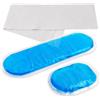 Hilph Ghiaccio Gel Riutilizzabile Compressa fredda calda, Include 1 Copertura Multiposizione in Tessuto con Fascia di Compressione Terapie caldo/freddo (per piccole parti del corpo o arti)