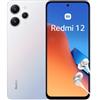 Xiaomi Redmi 12 - MediaTek Helio G88, 90Hz FHD+, 5000mAh 18W, 50MP Al fotocamera tripla, 4+128GB, Polar Silver