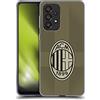 Head Case Designs Licenza Ufficiale AC Milan Terzo Kit 2022/23 Custodia Cover in Morbido Gel Compatibile con Galaxy A33 5G (2022)