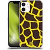 Head Case Designs Giraffa Stampe Pazze 2 Custodia Cover in Morbido Gel Compatibile con Apple iPhone 12 Mini