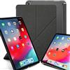 KHOMO Cover iPad PRO 12.9 (2018, 3a Generazione) Smart Cover Magnetico piú Protezione Posteriore Ultra Sottile e Leggera - Origami - Grigio