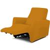 Biancaluna Copripoltrona per Poltrone Reclinabili Relax Genius Lounge Copridivano 1 Posto (Senape)