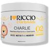 Ilovericcio I Love Riccio Curly Kids Maschera Nutriente e Districante, Maschera per Capelli Ricci Bambini, Formula Antilacrime con Estratti di Avena e Camomilla BIO, Olio di Cocco e di Jojoba, 250 ml