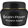 Keratin Power Moisturising Mask Protein 250 ml - Maschera Capelli Fini e Deboli Professionale, con Cheratina e Collagene, Idratante e Ristrutturante