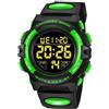aswan watch Orologio Digitale Bambino con Sveglia, Cronometro, Data, Luce LED-Orologio da polso Ragazzo con Cinturino in Silicone