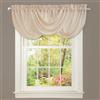 Lush Decor Lucia Valance Mantovana, Poliestere, Avorio, W 42 x L 18 (1 Panels)