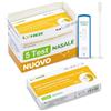 Polonord Adeste Adeste - 5 scatole test COVID 19 Tamponi Rapidi Nasali. Validato Nuove Varianti 2024. Sensibilità 100% a carica virale alta. Certificati per Uso Domestico, Risultato rapido