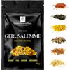 Spirituellementbien Incenso Gerusalemme resina Naturale in Grano Puro 100% - 50gr - Forza - Blocco emotivo - Desiderio - Purificazione - Protezione per Fumigazione in Un Brucia Profumo o incensiere