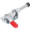 Fafeicy Morsetto a Leva Push Pull Toggle Clamp Tenuta 40kg Attrezzatura per Test di Saldatura Fissaggio Rapido per Circuiti Utensile a Manico di Plastica