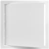 Vent Systems Pannello di Accesso in ABS Bianco, 300 x 300 mm (Dimensioni interne), per Cartongesso, Pareti e Soffitti. Copertura per Fori Elettrici e Idraulici