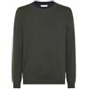 SUN68 Maglia Girocollo Uomo Verde Militare Scuro K43113 Maglione Round Big Elbow Sun 68 (XXXL)