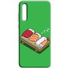 Mixroom - Cover Custodia Case in TPU Silicone Morbida per Samsung Galaxy A50 Fantasia Nigiri Sushi dormiglioni N1033