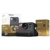 Polaroid Now - Fotocamera istantanea I-Type, colore: nero, set con scatola regalo dorata con fotocamera + pellicola (6151)