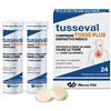 MARCO VITI FARMACEUTICI SpA Tusseval Tosse Plus 24 Compresse - Sedativo per la Tosse