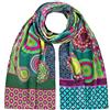 VON LILIENFELD® Scialle Seta Sciarpa Donna Accesorio Satin Arte Fiore Eva Maria Nitsche Magic Mandala