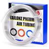 TAILONZ PNEUMATIC Pulire 6 mm OD 10 metri PU tubo d'aria Pu per la linea o tubi di trasferimento fluidi