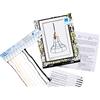 RTO Lampe im Loft-Stil Kit Punto Croce, Cotone, Multicolore, 9.5x17.5 cm