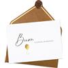 Joli Coon - Biglietto auguri compleanno con busta e sigillo in ceralacca - Biglietti auguri compleanno