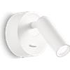 Ideal Lux Applique a muro BEAN ROUND AP bianco di Ideal Lux