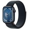 Apple Smartwatch Apple Watch Series 9 GPS 41mm Cassa in alluminio con cinturino Sport loop Mezzanotte [MR8Y3]