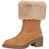 Geox D Damiana, Stivale Alto al Ginocchio Donna, Toffee/Beige, 38 EU