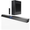 PHILIPS AUDIO B8405/10 Altoparlante Soundbar con Subwoofer Wireless, Bluetooth, 2.1 Canali, 240 W, Cinematic Dolby Atmos, HDMI eARC, DTS Play-Fi, Assistenti Vocali