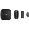 AJAX STARTERKIT 4G Nero 42963 Kit allarme wireless 4g con sensore, contatto magnetico e telecomando
