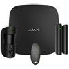 AJAX STARTERKIT CAM PLUS Nero Kit allarme wireless LTE/3G/2G Wifi con PirCam, contatto magnetico e telecomando