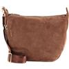 Mandarina Duck Mellow Velvet, Borsa a Tracolla Donna, Beige (Saddle), Taglia Unica