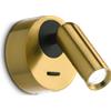 Ideal Lux Applique a muro BEAN ROUND AP ottone di Ideal Lux
