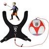 Llera Sport Skill Ball | Pallone per Allenamento Calcio con Cintura Regolabile ed Elastico | Migliora Tecnica, Agilità e Controllo | Allenamento Individuale o di Squadra Calciatori