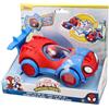 REI TOYS S.R.L. Rei Toys Spidey Flip And Jet 2 in 1 Veicolo