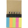 Set memo a spirale in vari colori Clemence personalizzate o neutre