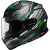Shoei Casco Moto integrale Shoei NXR2 Capriccio TC-4 Nero Verde Op
